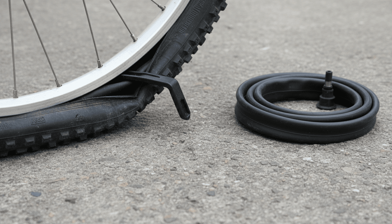 Flat tire repair service