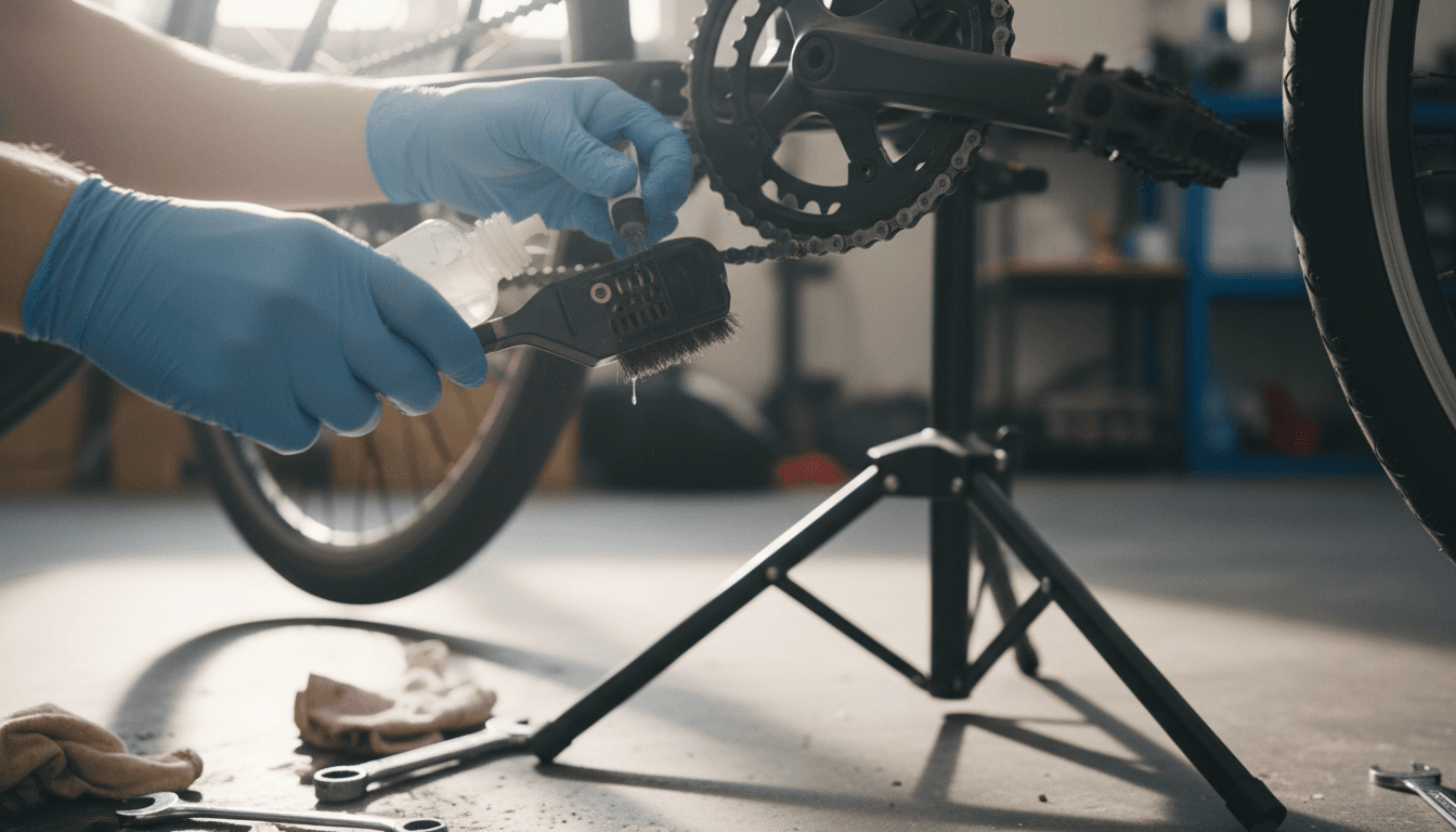 Basic Tune-Up service on a road bike