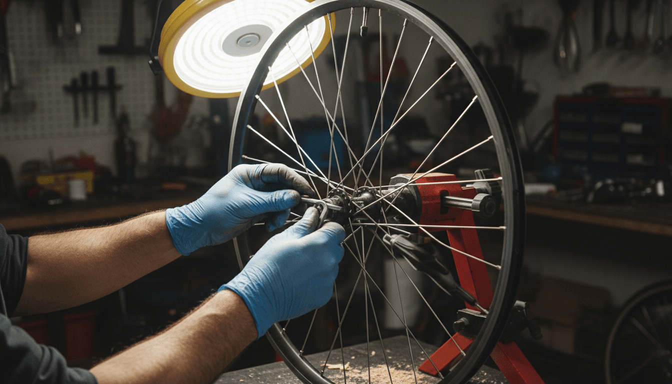 Wheel truing service